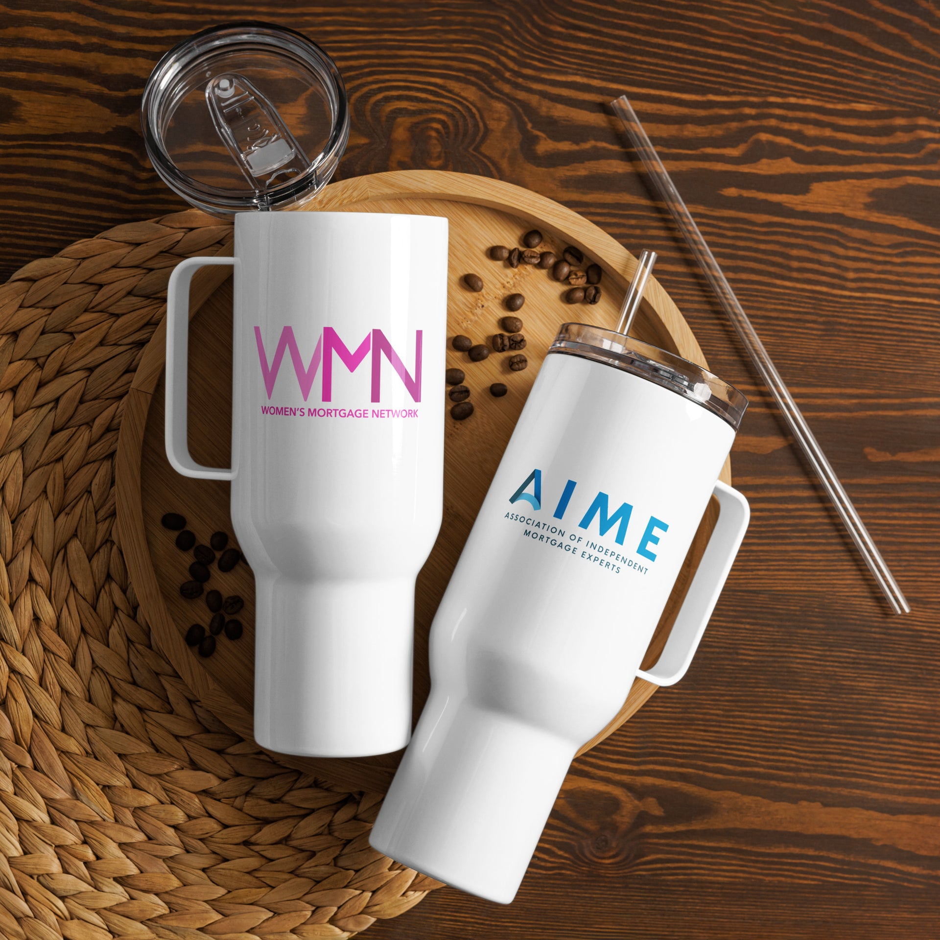 WMN 40oz Stainless Steel Travel Mug